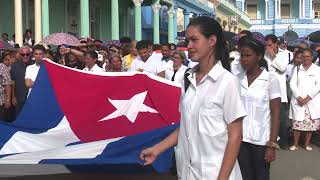 Conmemoran en LasTunas el aniversario 153 del Fusilamiento de los Estudiantes de Medicina [upl. by Ahsim]