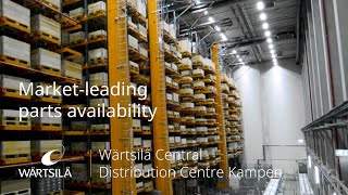 Wärtsilä Central Distribution Centre in Kampen Netherlands [upl. by Wolliw578]