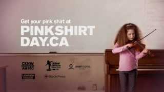 Pink Shirt Day 2013  TV Commercial [upl. by Brader]