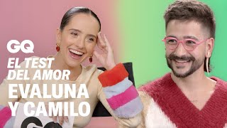 Camilo y Evaluna cómo se comprometieron su primer beso…  Test del amor  GQ España [upl. by Hgalehs]