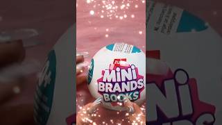 Mini Brands Books Unboxing  Worlds smallest books mini zuru shorts minibrands viral trending [upl. by Fridlund]