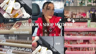 HUGE SEPHORA SHOPPING SPREE No Budget  Sephora Haul [upl. by Dnarb614]