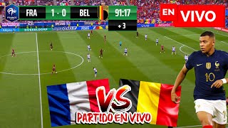 🔴 FRANCIA VS BÉLGICA PARTIDO EN VIVO  JUEGA MBAPPE EUROCOPA 2024 OCTAVOS DE FINAL FRANCE VS BELGIUM [upl. by Ahsilrak]