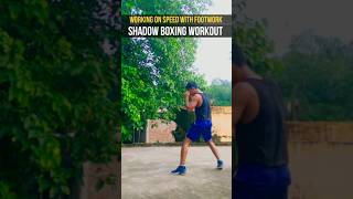 SHADOW BOXING SKILLS WORKOUT 😱🥶 boxing shadowboxing [upl. by Behlau]