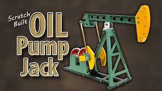 Model Oil PumpJack  with steam engine [upl. by Ecniuq]