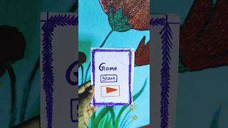 interesting 🧐 paper game 🎮easy paper 🎮gamegame book shorts trending youtubeshorts [upl. by Rae18]