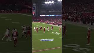 Arizona Cardinals hands team 200 IQ play vs Bears [upl. by Rosemaria]