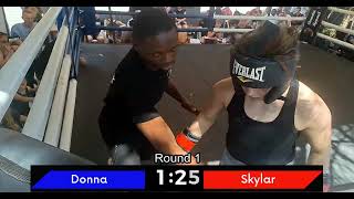 Skylar vs Donna  Titan Combat Sports  Octoberfest [upl. by Cavill834]