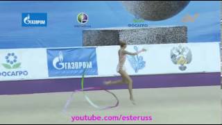 Yana Kudryavtseva Ribbon  WC Saint Petersburg 2013 [upl. by Lauren]