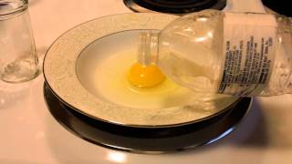 The Water Bottle Method For Separating Egg Yolks From Egg Whites [upl. by Lanni]