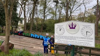 Royden Park Miniature Railway  Full lap of track [upl. by Mcgaw860]