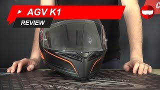 AGV K1 Racing Helmet Review  ChampionHelmetscom [upl. by Ladnik]