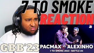 Is He The GOAT PACMax 🇫🇷 vs Alexinho 🇫🇷  GRAND BEATBOX BATTLE 2023 7 TO SMOKE  Battle 4 [upl. by Auhesoj590]