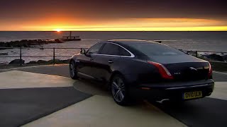 The New Jaguar XJ vs The Rotation of the Earth  Top Gear [upl. by Hanahs]