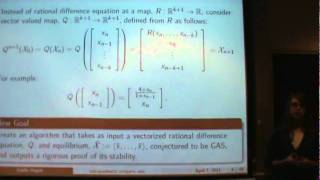 xperimental Mathematics Applied to the Study of Nonlinear Recurrences PhD Thesis Defense Part 1 [upl. by New]