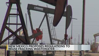 New Mexico proposes regulations to reuse fracking wastewater [upl. by Etnelav]