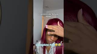 wigglue hairwig hair wigtutorial wiggedwigg wiginfluencer [upl. by Yzeerb]