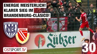 Energie meisterlich Sieg im BrandenburgClásico Babelsberg  E Cottbus  Regionalliga Nordost [upl. by Storfer]