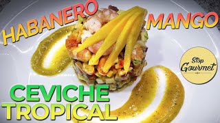 Cómo hacer Ceviche de Camarón Cocido Fácil [upl. by Gallager]