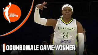 Arike Ogunbowale hits GAME WINNER vs Fever Caitlin Clark unable to answer  WNBA on ESPN [upl. by Fermin]