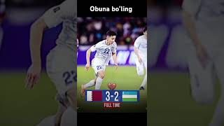 Ozb vs qatar top uzbekistan rek futbol football goll baki news edit [upl. by Eladnwahs]