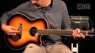 Ibanez AEG10II Guitar Review from Acoustic Guitar [upl. by Kaspar166]