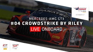 LIVE  Qualifying  Car 04 Crowdstrike by Riley  Indy 8 Hrs  Intercontinental GT Challenge 2023 [upl. by Teece]