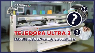 👀 Descubre LOS SECRETOS para Tejer Prendas más rápido  Tejedora ULTRA 3 CAMFive [upl. by Alilak390]