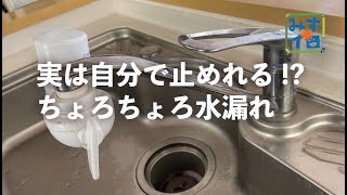 【水道DIY】キッチンのちょろちょろはここを変えるべし！ [upl. by Kissie]