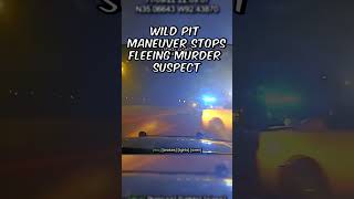 POLICE SHUT DOWN MURDER SUSPECT’S ESCAPE WITH BOLD PIT MANEUVER  shorts policechase dashcam [upl. by Aicssej]