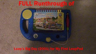 My First LeapPad  Leaps Big Day FULL Runthrough [upl. by Nayt]