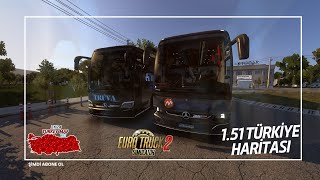 TEKİRDAĞ  GEREDE Seferi  Travego 17 SHD  METRO SUİT ETS 2 151 Türkiye Haritası [upl. by Jo]