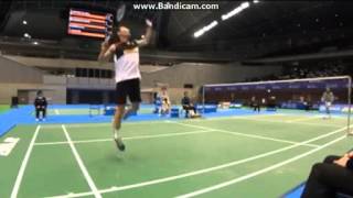 Lee Chong Wei smash in slow motion [upl. by Filmore]