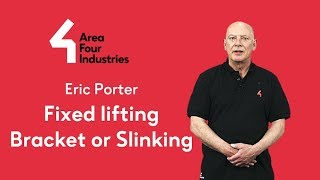 Eric Porter  Fixed Lifting Bracket or Slinging  Area Four Industries TV [upl. by Jessica]