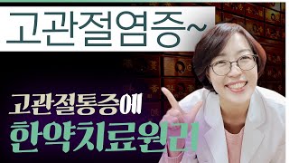 고관절 염증고관절 통증에 한약 치료 원리 [upl. by Dorca]