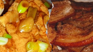 Two RecipeHow to Cook Chicken Breast RecipeCrispy Fry Pork Liempo [upl. by Akemehc884]