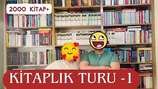 🛸2024 KİTAPLIK TURU 📚 2000DEN FAZLA KİTAP 👀 1 BÖLÜM [upl. by Auburn]