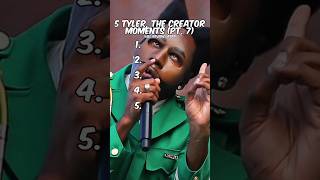 5 Tyler The Creator Moments PT 7 😂😆 funny rap tylerthecreator chromakopia moments memes [upl. by Veejar780]