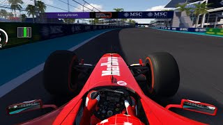 Ferrari F2004 Slick Tyres  Miami  Assetto Corsa [upl. by Tilda]