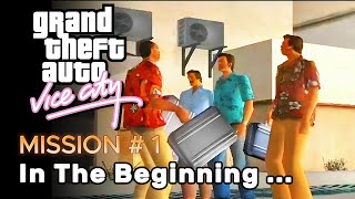 Mission 1  In The Beginning  GTA Vice City [upl. by Adnamma]