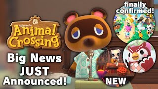 Big News JUST Announced For Animal Crossing Players [upl. by Nosnek474]