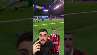 GOL de MORATA en el REAL MADRID vs MILAN futbol morata milan realmadrid championsleague [upl. by Aidne]