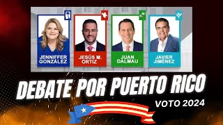 📢 Debate Final para la Gobernación de Puerto Rico 2024 🇵🇷 [upl. by Nodlew]