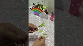 Waste peel to the best flower easy best easycraft newsong flower art craft monofloral [upl. by Aneis183]