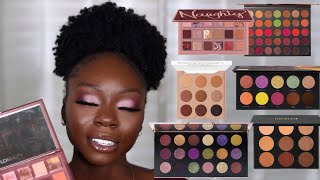 Makeup Basics  The Best Eyeshadow Palettes For Beginners  Dark Skin  Affordable amp High End [upl. by Josias]