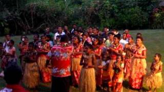 Bula Welcome Song  Meke [upl. by Atimad]