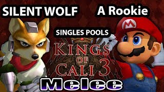 Kings of Cali 3  A Rookie Mario Vs Silent Wolf Fox  Pools [upl. by Docila899]