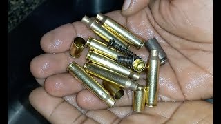 Brass Cleaning For Reloading With Nuts And Bolts [upl. by Tsui]