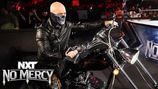 Baron Corbin rides to the ring in badass entrance NXT No Mercy 2023 highlights [upl. by Keary527]