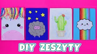 DIY ZESZYTY DO SZKOŁY Back To School  Jak Zrobić Zeszyty [upl. by Rad]